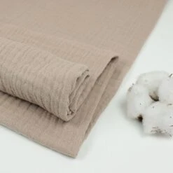 Bio Triple Gauze Uni In Taupe Von Verhees