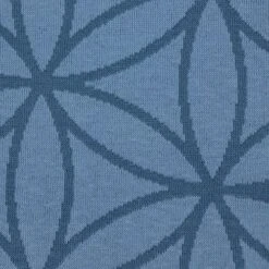 Bio Strickjacquard Blume Des Lebens In Jeans Von Stoffonkel 5 Bio Strickjacquard Blume Des Lebens In Jeans Von Stoffonkel -TextilKreativ Verkaufsgeschäft Blume des Lebens in jeans von 2007 2