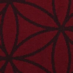 Bio Strickjacquard Blume Des Lebens In Kirsche Von Stoffonkel -TextilKreativ Verkaufsgeschäft Blume des Lebens in kirsche von 2008 2