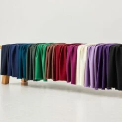 Neva 2x1 Lyocell Bündchen Gerippt In Berry Von Meet MILK -TextilKreativ Verkaufsgeschäft Buendchen gerippt in Berry von Meet 2234 3