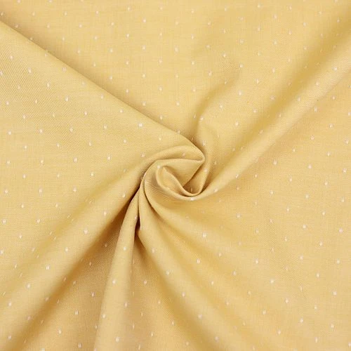 Bio Chambray Punkte Safran Gelb Von Amandine Cha 2 Bio Chambray Punkte Safran Gelb Von Amandine Cha – Bild 2