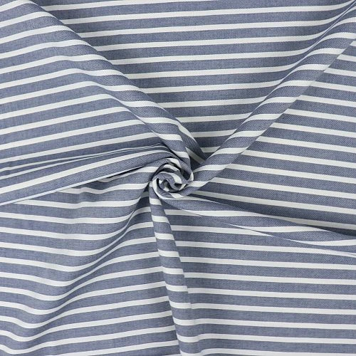 Bio Chambray Streifen Denim Von Amandine Cha 2 Bio Chambray Streifen Denim Von Amandine Cha – Bild 2