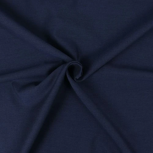 Bio Chambray Uni Nachtblau Von Amandine Cha 2 Bio Chambray Uni Nachtblau Von Amandine Cha – Bild 2