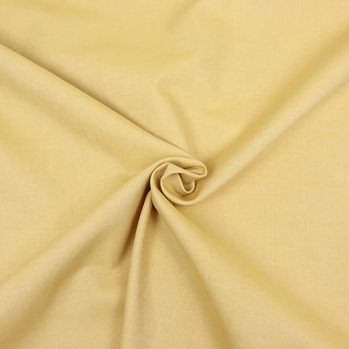 Bio Chambray Uni Safran Gelb Von Amandine Cha 2 Bio Chambray Uni Safran Gelb Von Amandine Cha – Bild 2