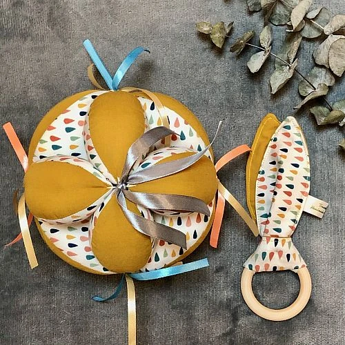 Uni Bio Popeline Candy Cotton In Ochre Von Verhees 5 Uni Bio Popeline Candy Cotton In Ochre Von Verhees – Bild 5