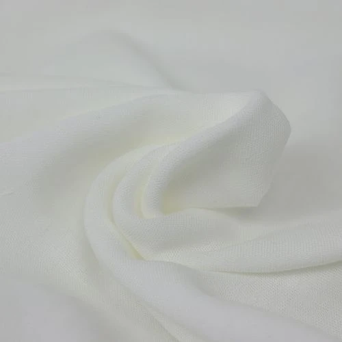 Bio Double Gauze Uni In Weiß Von Amandine Cha 2 Bio Double Gauze Uni In Weiß Von Amandine Cha – Bild 2