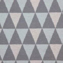 Bio Kuscheljacquard Dreiecke Grau Von Stoffonkel -TextilKreativ Verkaufsgeschäft Dreiecke grau von Stoffonkel Bio Kuscheljacquard 1417 2