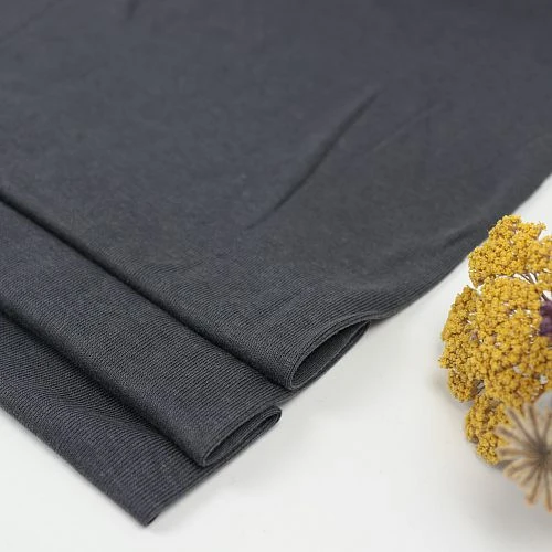 FINE RIB JERSEY In Anchor Von Meet Milk 1 FINE RIB JERSEY In Anchor Von Meet Milk