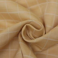 Bio Double Gauze Kariert In Safrangelb U. Weiß Von Amandine Cha 5 Bio Double Gauze Kariert In Safrangelb U. Weiß Von Amandine Cha -TextilKreativ Verkaufsgeschäft Gauze kariert in safrangelb u weiss 1783 2