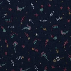Bio Double Gauze Navy Mit Kleinen Blumen 5 Bio Double Gauze Navy Mit Kleinen Blumen -TextilKreativ Verkaufsgeschäft Gauze navy mit kleinen Blumen Bio 1954 2