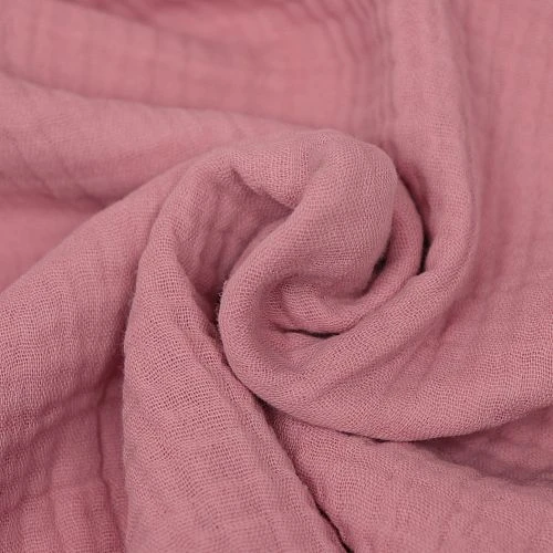 Bio Triple Gauze Uni In Altrosa Von Verhees 3 Bio Triple Gauze Uni In Altrosa Von Verhees – Bild 3