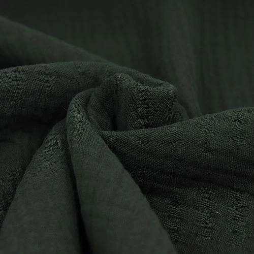 Bio Triple Gauze Uni In Dark Green Von Verhees 3 Bio Triple Gauze Uni In Dark Green Von Verhees – Bild 3