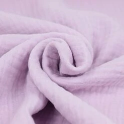 Bio Triple Gauze Uni In Lilac Von Verhees -TextilKreativ Verkaufsgeschäft Gauze uni in lilac von Verhees 2039 2