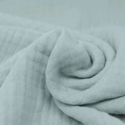 Bio Triple Gauze Uni In Mint Von Verhees -TextilKreativ Verkaufsgeschäft Gauze uni in mint von Verhees 1821 2