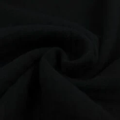 Bio Triple Gauze Uni In Schwarz Von Verhees -TextilKreativ Verkaufsgeschäft Gauze uni in schwarz von Verhees 2263 2