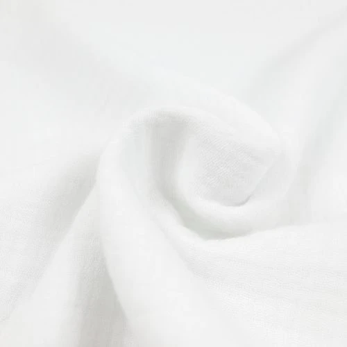 Bio Triple Gauze Uni In Weiß Von Verhees 3 Bio Triple Gauze Uni In Weiß Von Verhees – Bild 3