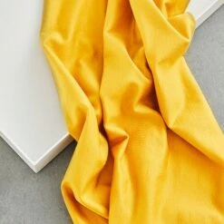BASIC STRETCH JERSEY In Amber Von Meet Milk -TextilKreativ Verkaufsgeschäft JERSEY in Amber von Meet Milk 2085 2
