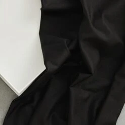 BASIC STRETCH JERSEY In Black Von Meet Milk 5 BASIC STRETCH JERSEY In Black Von Meet Milk -TextilKreativ Verkaufsgeschäft JERSEY in Black von Meet Milk 2062 2