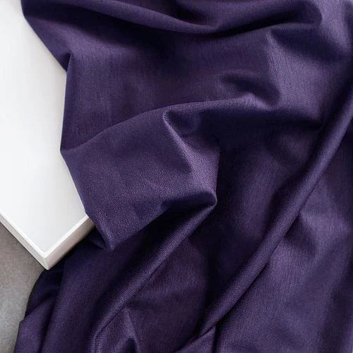 BASIC STRETCH JERSEY In Purple Night Von Meet Milk 3 BASIC STRETCH JERSEY In Purple Night Von Meet Milk – Bild 3