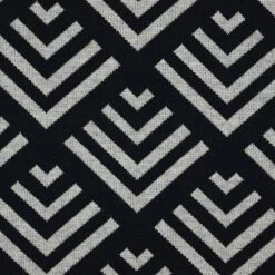 Bio Interlock Jacquard Ecken In Dark Blue - Nevis Von Stoffonkel -TextilKreativ Verkaufsgeschäft Jacquard Ecken in Dark Blue Nevis 906 2