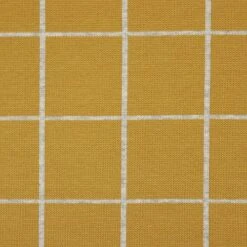 Bio Interlock Jacquard Karo In Curry - Nevis Von Stoffonkel -TextilKreativ Verkaufsgeschäft Jacquard Karo in Curry Nevis von 899 2