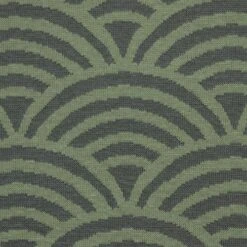 Bio Kuschel-Jacquard Regenbogen In Moos Von Stoffonkel -TextilKreativ Verkaufsgeschäft Jacquard Regenbogen in Moos von Stoffonkel 1599 2