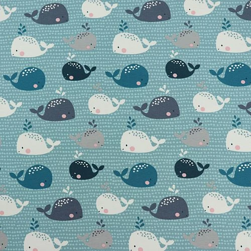 Bio Jersey Motiv Babywal Boys Von Stoffonkel In Türkis 2 Bio Jersey Motiv Babywal Boys Von Stoffonkel In Türkis – Bild 2