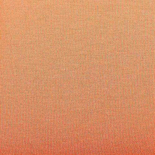 Bio Jersey Stoff Uni Aprikose 2 Bio Jersey Stoff Uni Aprikose – Bild 2