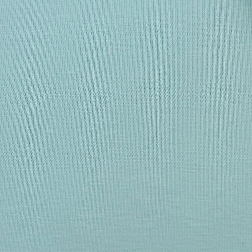 Bio Jersey Stoff Uni Eisblau 2 Bio Jersey Stoff Uni Eisblau – Bild 2