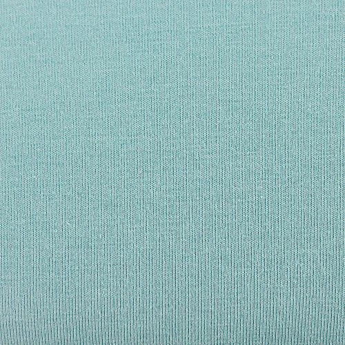 Bio Jersey Stoff Uni Frost Blau 2 Bio Jersey Stoff Uni Frost Blau – Bild 2