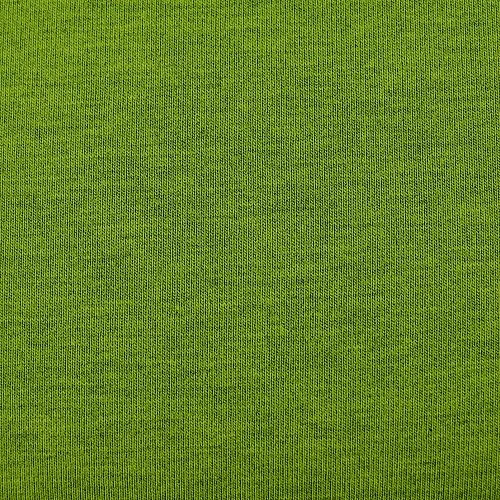 Bio Jersey Stoff Uni Grün Meliert 2 Bio Jersey Stoff Uni Grün Meliert – Bild 2