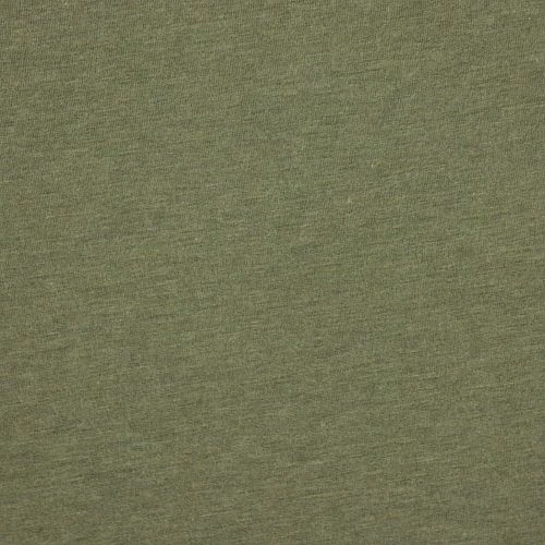 Bio Jersey Stoff Uni Olivgrün Meliert Von Fabrilogy 2 Bio Jersey Stoff Uni Olivgrün Meliert Von Fabrilogy – Bild 2