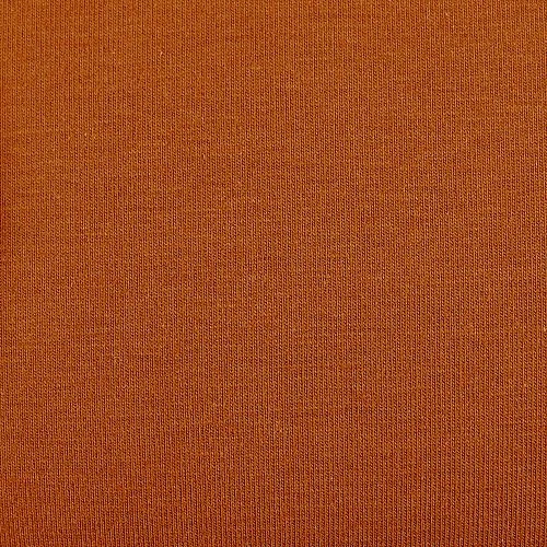 Bio Jersey Stoff Uni Rost 2 Bio Jersey Stoff Uni Rost – Bild 2