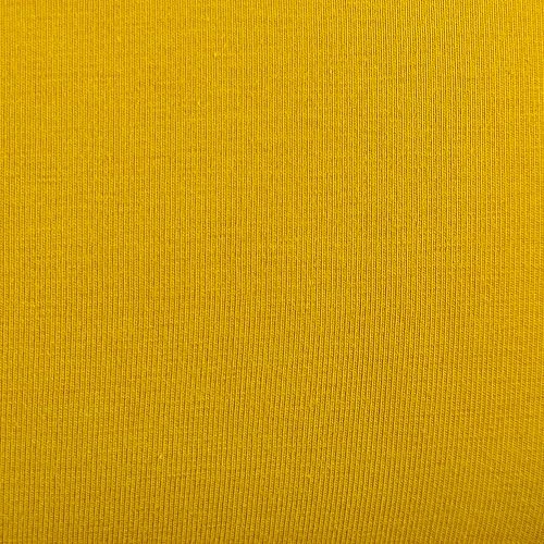 Bio Jersey Stoff Uni Senf Gelb 2 Bio Jersey Stoff Uni Senf Gelb – Bild 2
