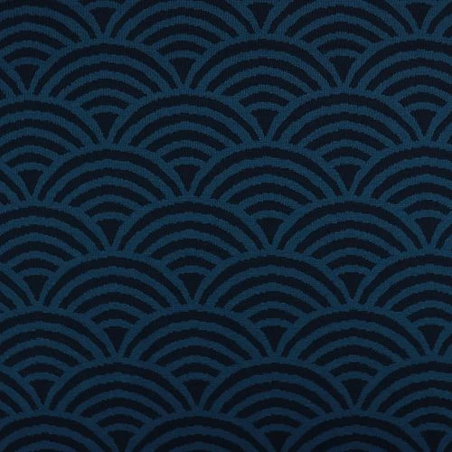 Bio Kuschel-Jacquard Regenbogen In Petrol Von Stoffonkel 2 Bio Kuschel-Jacquard Regenbogen In Petrol Von Stoffonkel – Bild 2