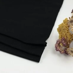 LIGHT TERRY SWEAT In Black Von Meet Milk