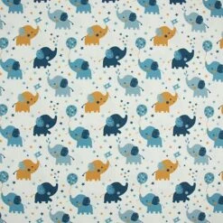 Bio Jersey Motiv Babyelefant Von Stoffonkel In Vanille -TextilKreativ Verkaufsgeschäft Motiv Babyelefant von Stoffonkel in vanille 1027 2