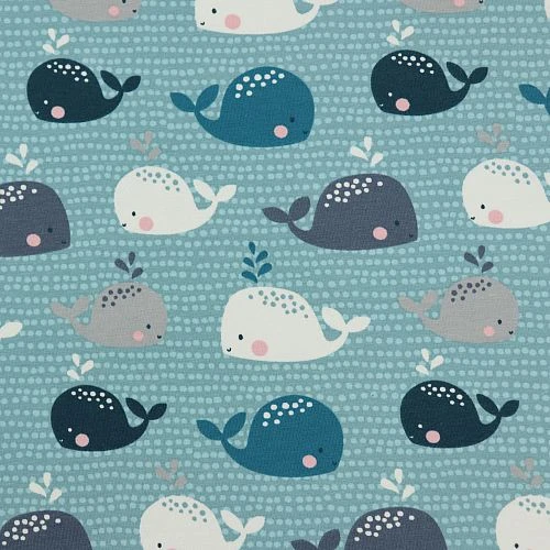 Bio Jersey Motiv Babywal Boys Von Stoffonkel In Türkis 3 Bio Jersey Motiv Babywal Boys Von Stoffonkel In Türkis – Bild 3