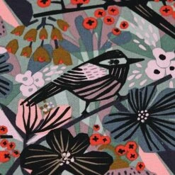 Bio Canvas Motiv Birds & Blossoms Von Cloud9 -TextilKreativ Verkaufsgeschäft Motiv Birds Blossoms von Cloud9 Bio 1493 2