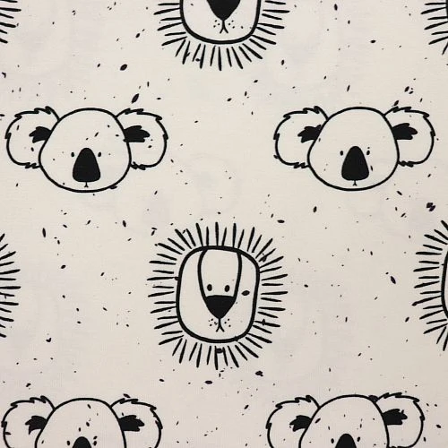 Bio Jersey Motiv Coole Koalas Von Stoffonkel 3 Bio Jersey Motiv Coole Koalas Von Stoffonkel – Bild 3