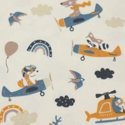 Bio Jersey Motiv Himmelsstürmer Von Stoffonkel -TextilKreativ Verkaufsgeschäft Motiv Himmelsstuermer von Stoffonkel Bio Jersey 1746 2