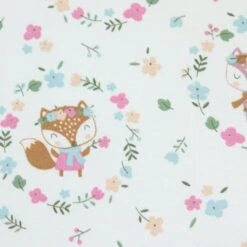 Bio Jersey Motiv Liese Und Lotte In Weiß Von Stoffonkel -TextilKreativ Verkaufsgeschäft Motiv Liese und Lotte in weiss 1505 2