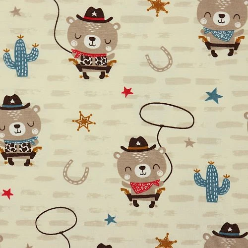 Bio Jersey Motiv Lucky Bear Von Stoffonkel 3 Bio Jersey Motiv Lucky Bear Von Stoffonkel – Bild 3