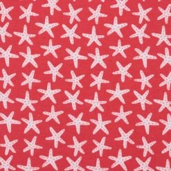 Bio Jersey Motiv Starfish Rot Von Stoffonkel -TextilKreativ Verkaufsgeschäft Motiv Starfish rot von Stoffonkel Bio 1609 2