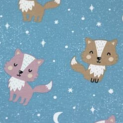 Bio Jersey Motiv Wölfchen Pastell Von Stoffonkel -TextilKreativ Verkaufsgeschäft Motiv Woelfchen pastell von Stoffonkel Bio 1516 2