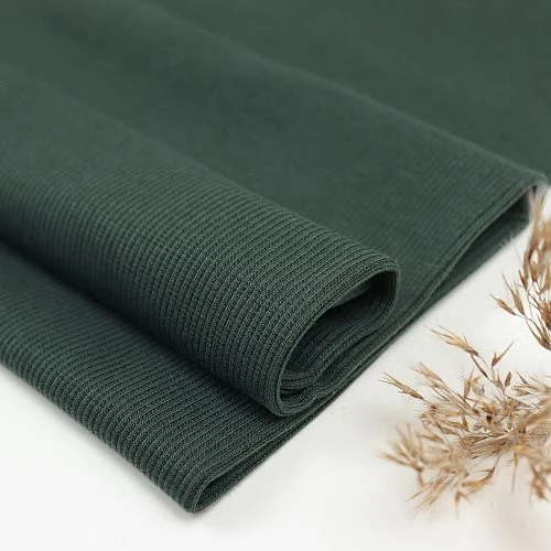 Neva 2x1 Lyocell Bündchen Gerippt In Deep Green Von Meet MILK 1 Neva 2x1 Lyocell Bündchen Gerippt In Deep Green Von Meet MILK