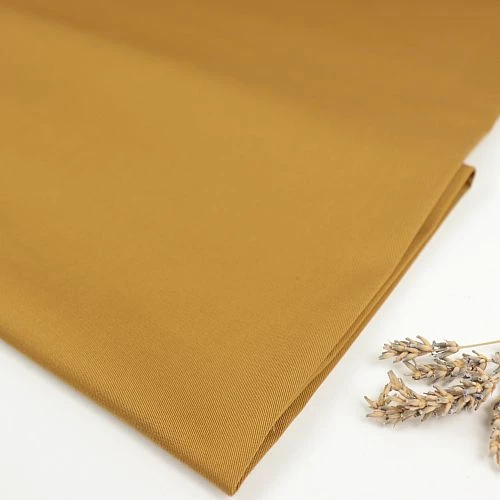 ORGANIC COTTON STRETCH TWILL In Dry Mustard Von Mind The MAKER 1 ORGANIC COTTON STRETCH TWILL In Dry Mustard Von Mind The MAKER