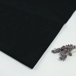 Organic Single Stretch Jersey In Black Von Mind The MAKER