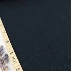 Organic Slub Jacquard Knit In Caviar Von Mind The MAKER