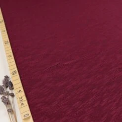 Organic Slub Jacquard Knit In Fuchsia Von Mind The MAKER